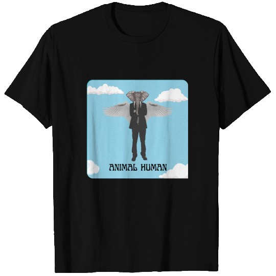 Aesthetic animal human T Shirts