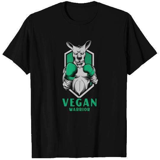Vegan Warrior - Demonic Kangaroo - Boxing Vegan T Shirts