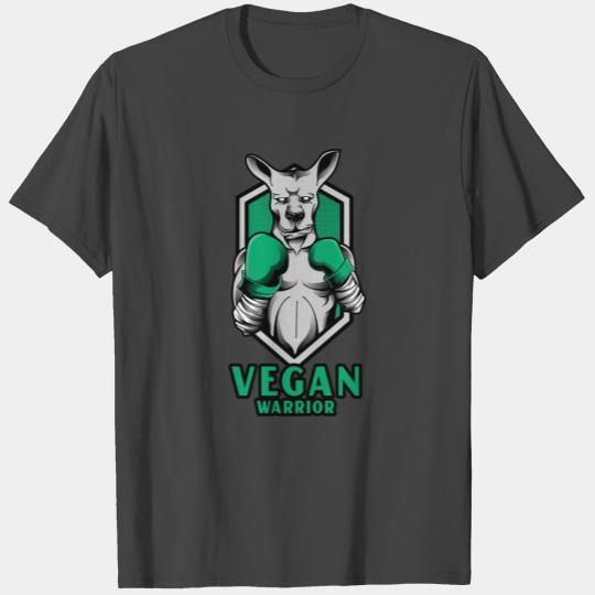 Vegan Warrior - Demonic Kangaroo - Boxing Vegan T Shirts
