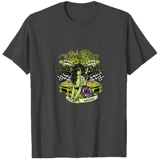 Speed Queen - Hot Rod Racing T Shirts