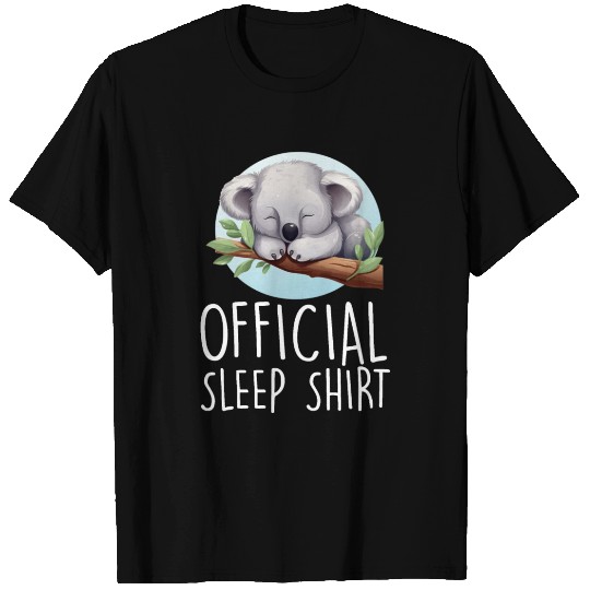 Official Sleep T Shirts Koala Bear