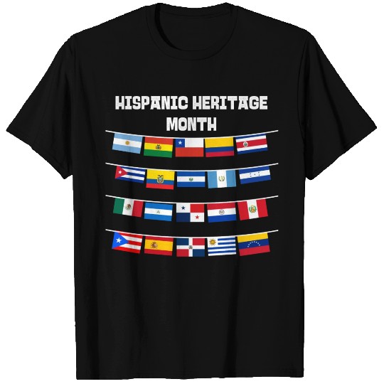 Hispanic Heritage Month T Shirts