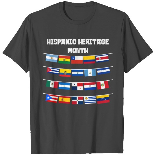 Hispanic Heritage Month T Shirts
