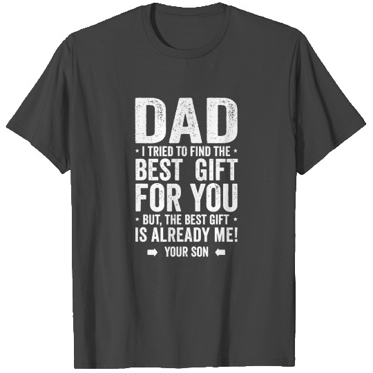 Best Dad From Son Siblings Teens Papa Fathers Day T Shirts