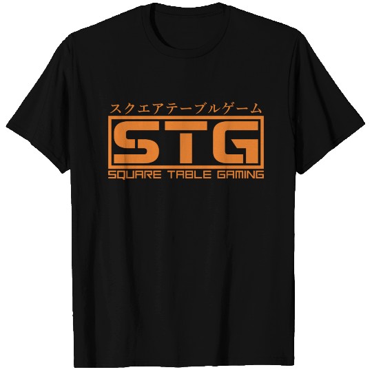 Square Table Gaming Logo (Orange) T Shirts