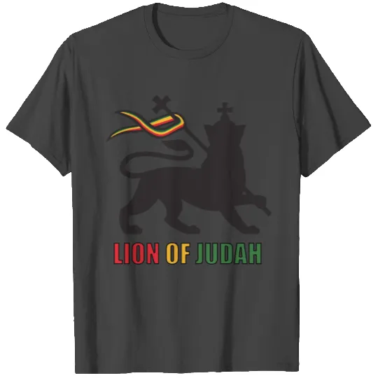 Rastafarian symbol, Lion of Judah T Shirts