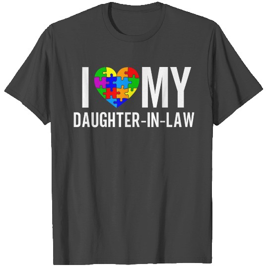 I Love My Daughter-In-Law T Shirts