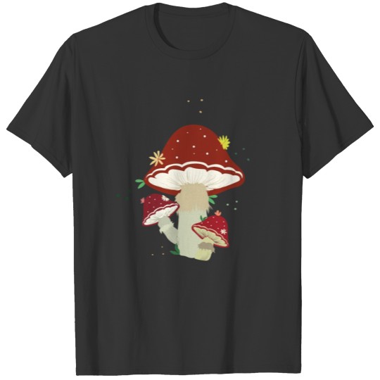 Mushroom Girl T Shirts
