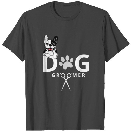 Dog Groomer T Shirts Dog Grooming Outfit