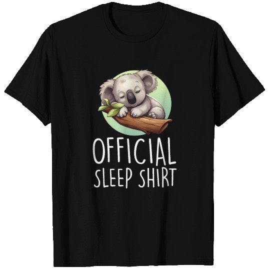 Official Sleep T Shirts Koala Bear