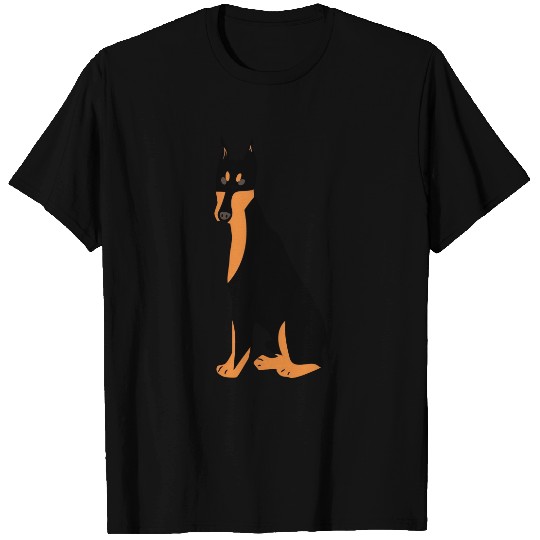 Doberman dog T Shirts