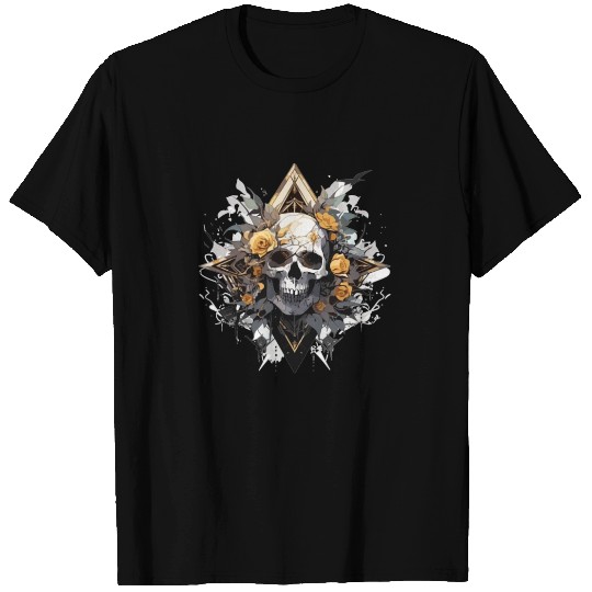 Totenkopf Skull Skulls Skull Skeleton T Shirts