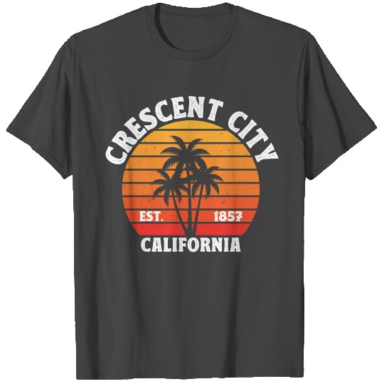 Crescent City California Ca Vintage Distressed T Shirts