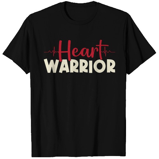 Heart Warrior T Shirts-Heart Surgery Gift-Survivor