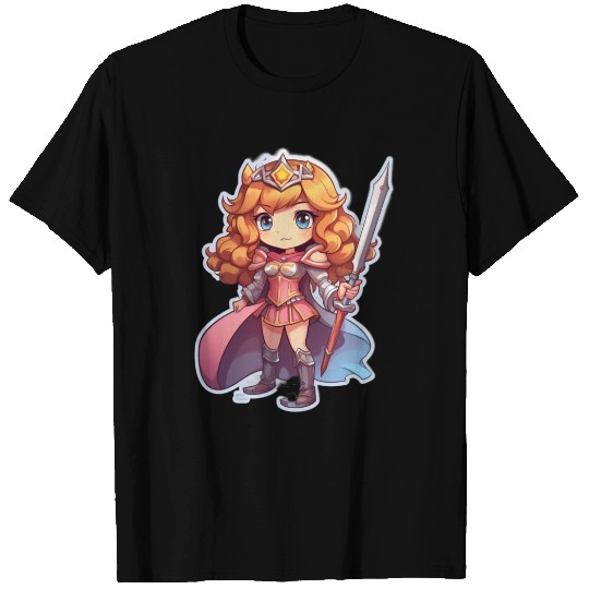 Warrior Princess Sticker T Shirts
