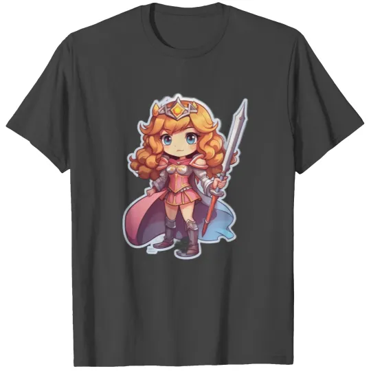 Warrior Princess Sticker T Shirts