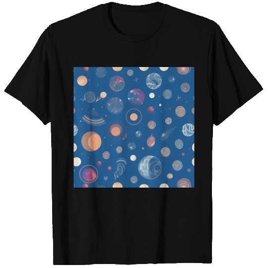 Galaxy nebula art T Shirts