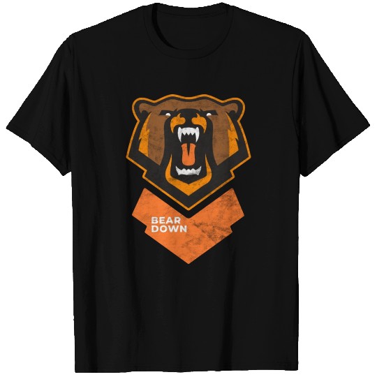 Fierce Modern Bear Down Party Tailgate Sunday T Shirts
