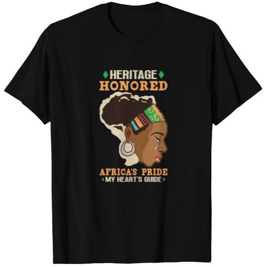 Afro Black Girl Pride Afro Girl Afrocentric Melani T Shirts