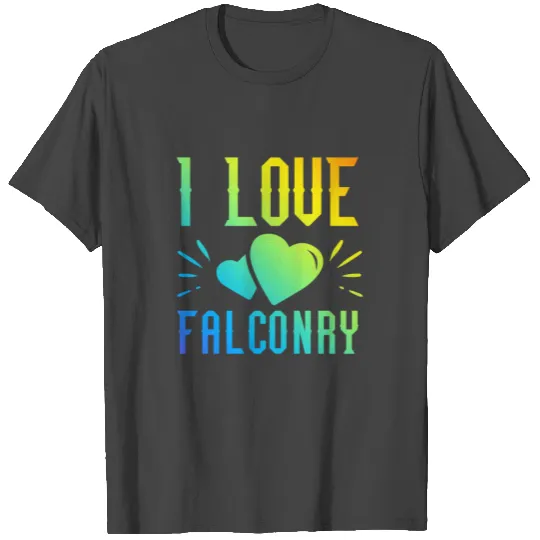 I love falconry T Shirts