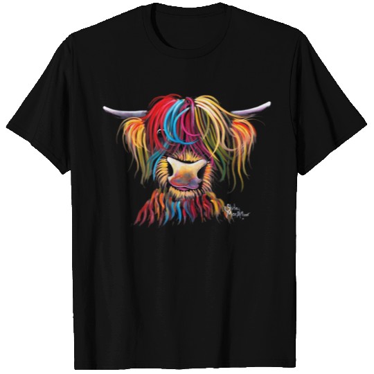 Scottish Hairy Highland Cow ' 3 ' T Shirts