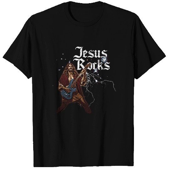 Jesus Rocks T Shirts