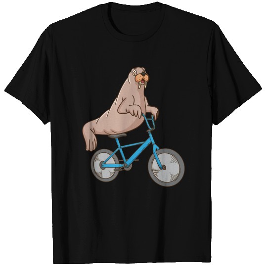 Harp Seal Lover Ocean Bicycle Riding Sea Lion Seal T Shirts
