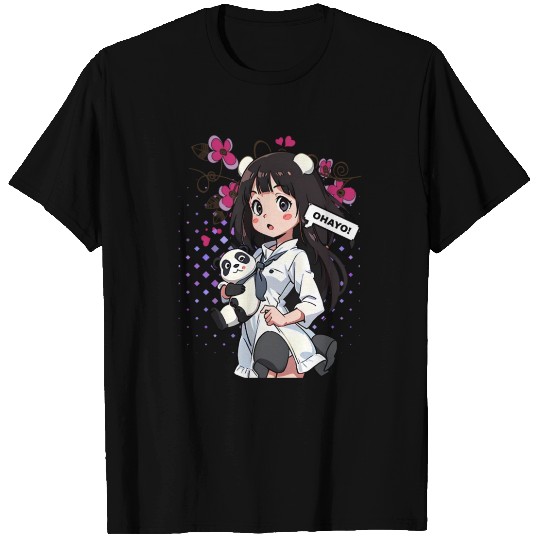 Retro-chibi - Unisex Lightweight Terry T Shirts