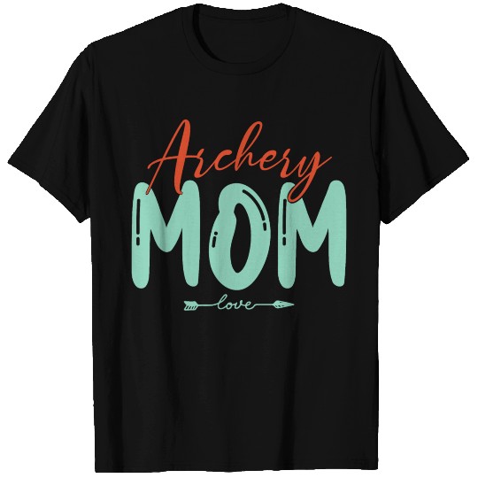 Archery Mom Love Gift Design T Shirts