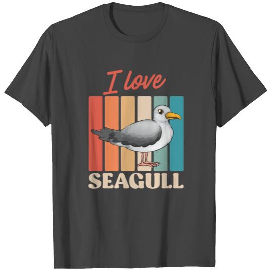 Bird lover Gulls I love Seagull Lovey T Shirts