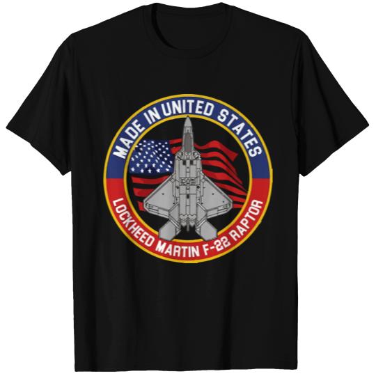 F 22 Raptor Made in USA T Shirts
