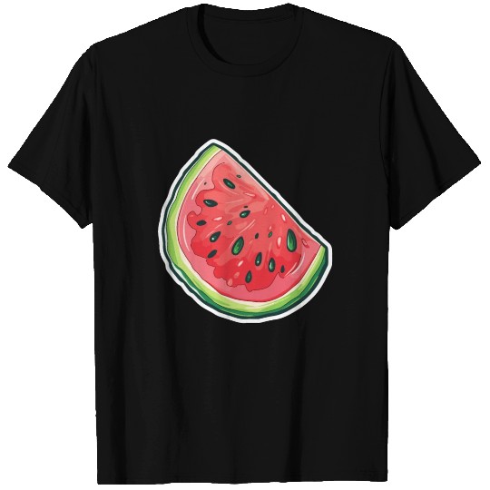 Watermelon Slice - Juicy Delights T Shirts