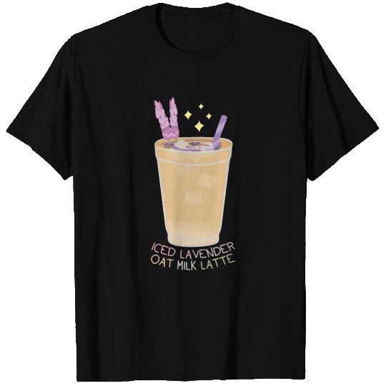 Lavender Oat Milk Latte T Shirts