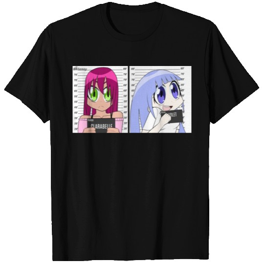 Clarabelle and Violet Mugshots T Shirts
