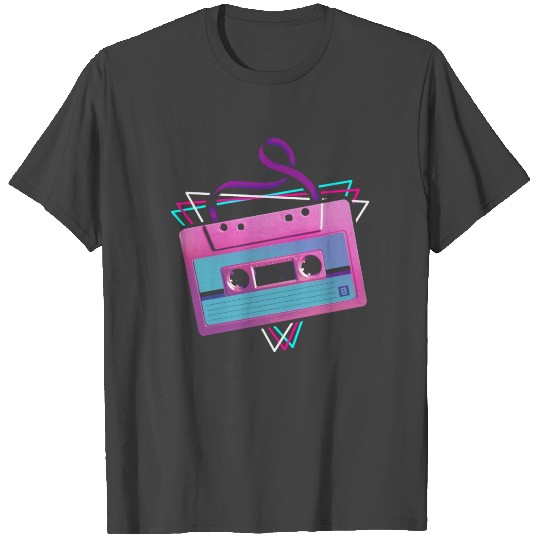 80's Cassette Tape 1990s Pencil Winding Cassette T Shirts
