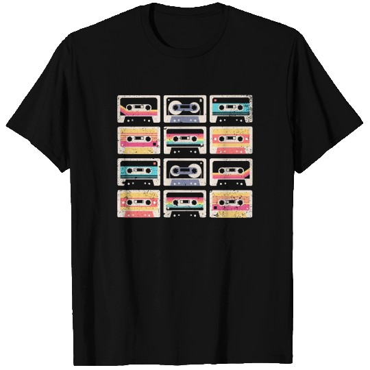 80's Cassette Tape 1990s Pencil Winding Cassette T Shirts