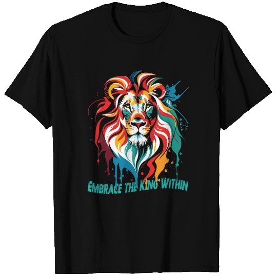 Lion Artwork T Shirts