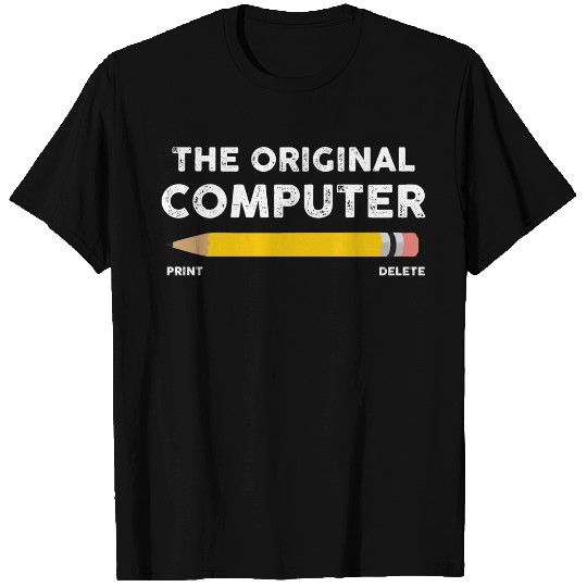 The Original Computer Print Delete T Shirts