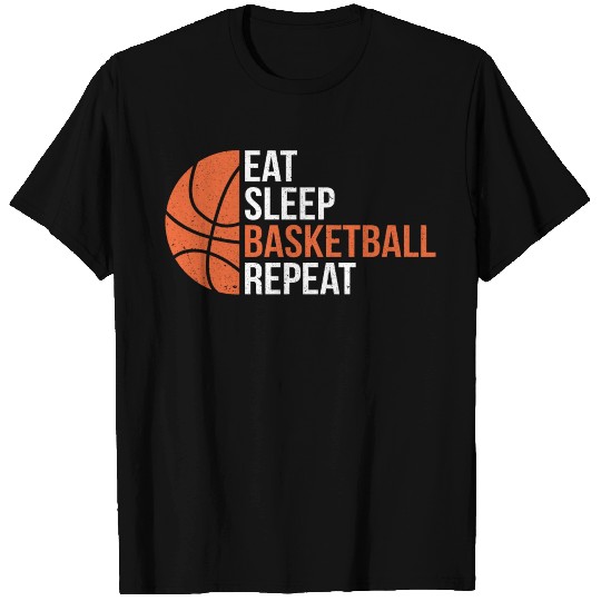 Basketball Coach Eat Sleep Basketball Repeat T Shirts