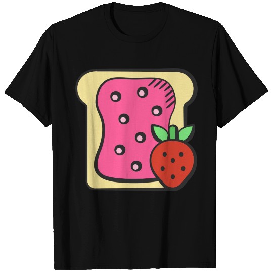Strawberry Jam Bread T Shirts