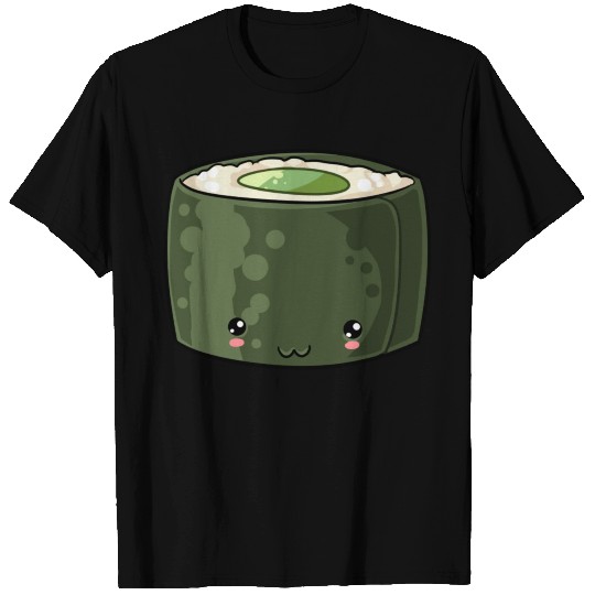 Kawaii Food Avocado Roll Japanese Style T Shirts