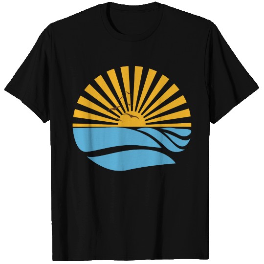 Sea Sunrise T Shirts