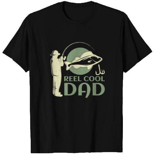 Reel Cool Dad Fishing T Shirts