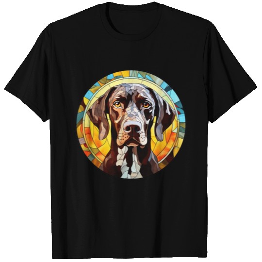 German Shorthaired Pointer Dog Breed Watercolor Gl T Shirts