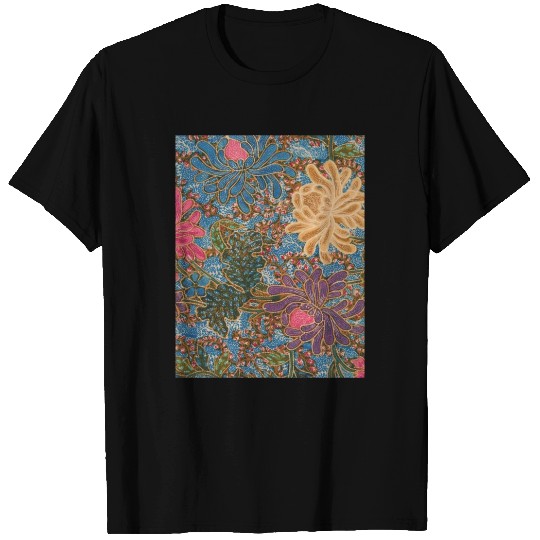 Traditional batik pattern T Shirts