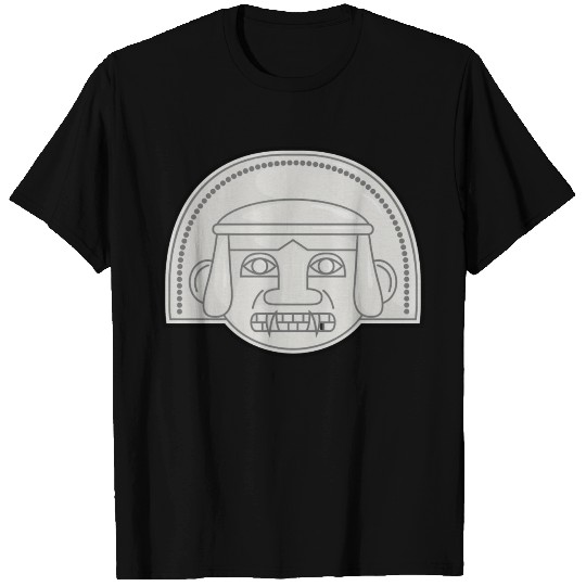 Colombian San Agustin Pre Columbus Indigenous T Shirts