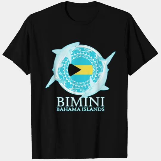 Bimini Bahamas Caribbean Reef Shark T Shirts