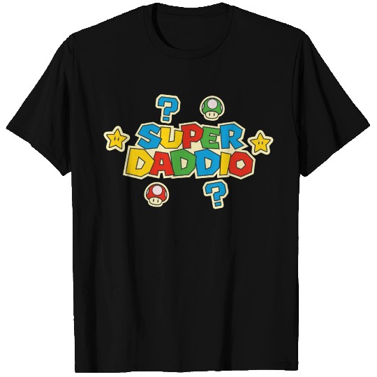 Super daddio funny father's day T Shirts