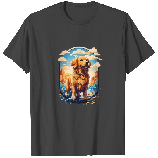 Golden Horizon Haven T Shirts