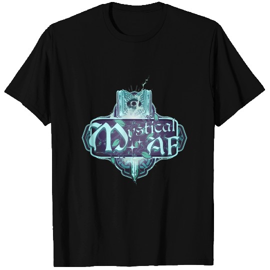 Mystical AF Spell Book and Mystic Eye T Shirts